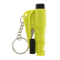 iBank(R) Keychain Seat Belt Cutter Safety Hammer